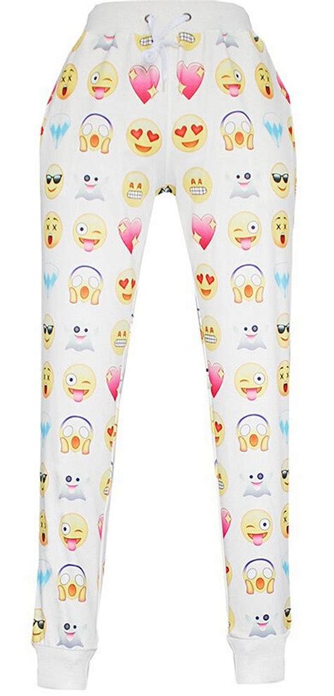 female emoji joggers.